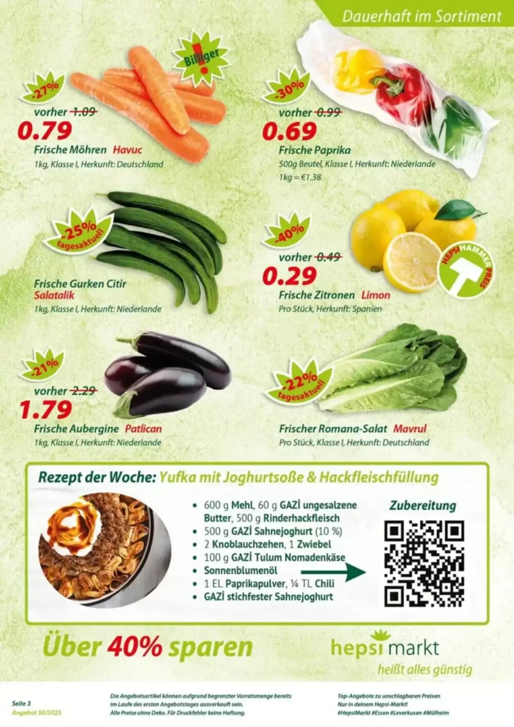 Hepsi-Markt Prospekt (ab 08.12.2025) zum Blättern - Seite 3