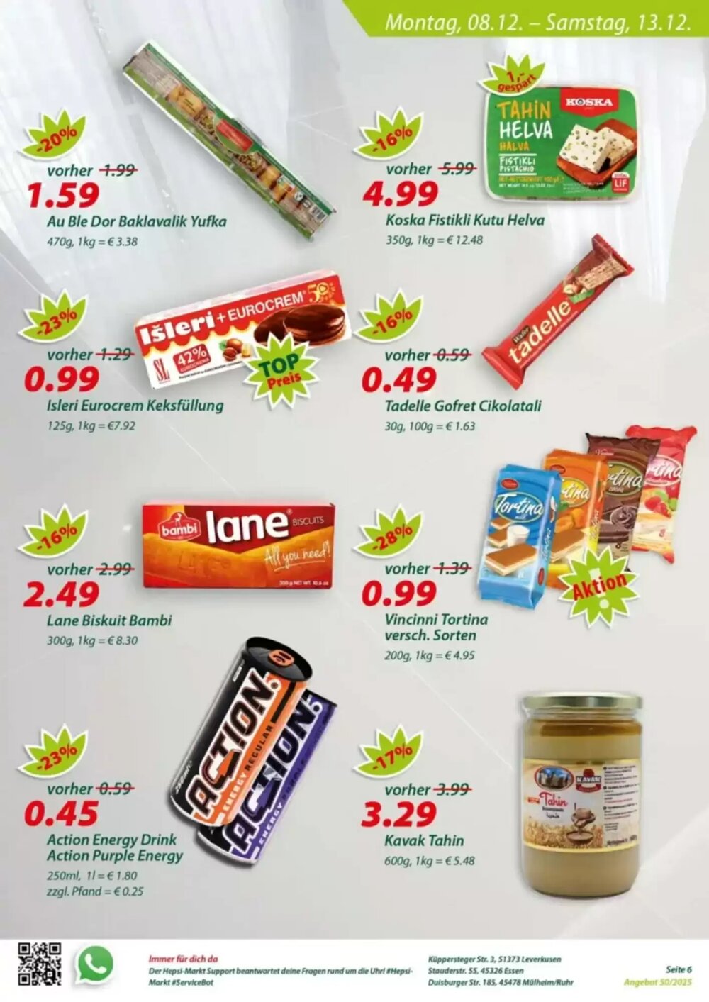 Hepsi-Markt Prospekt (ab 08.12.2025) zum Blättern - Seite 6