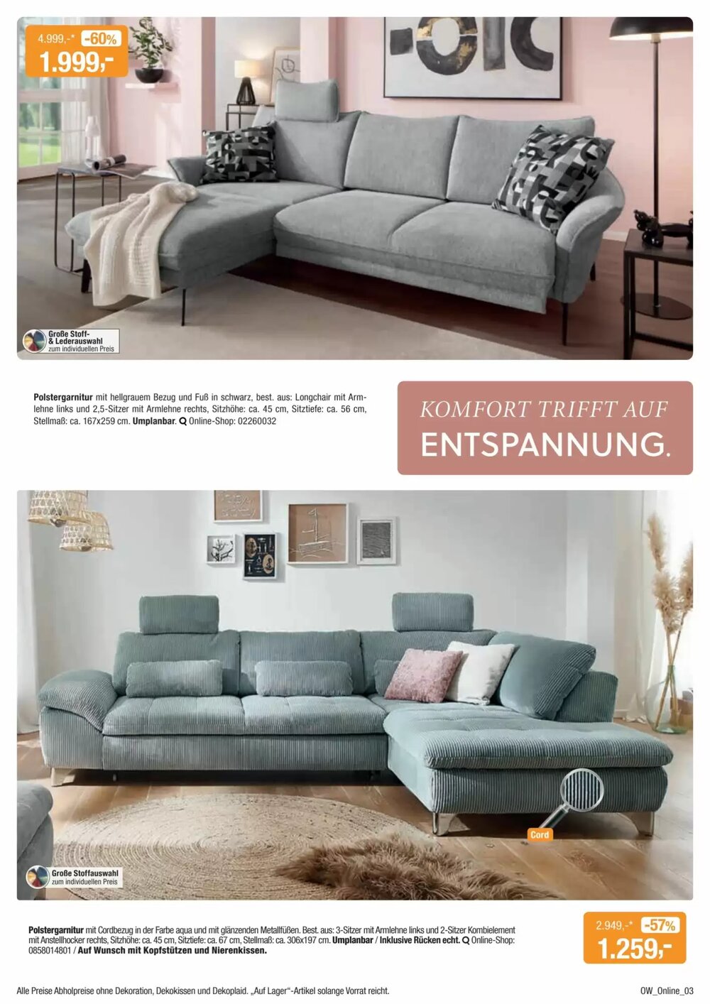 Opti Wohnwelt Prospekt (ab 09.12.2025) zum Blättern - Seite 3