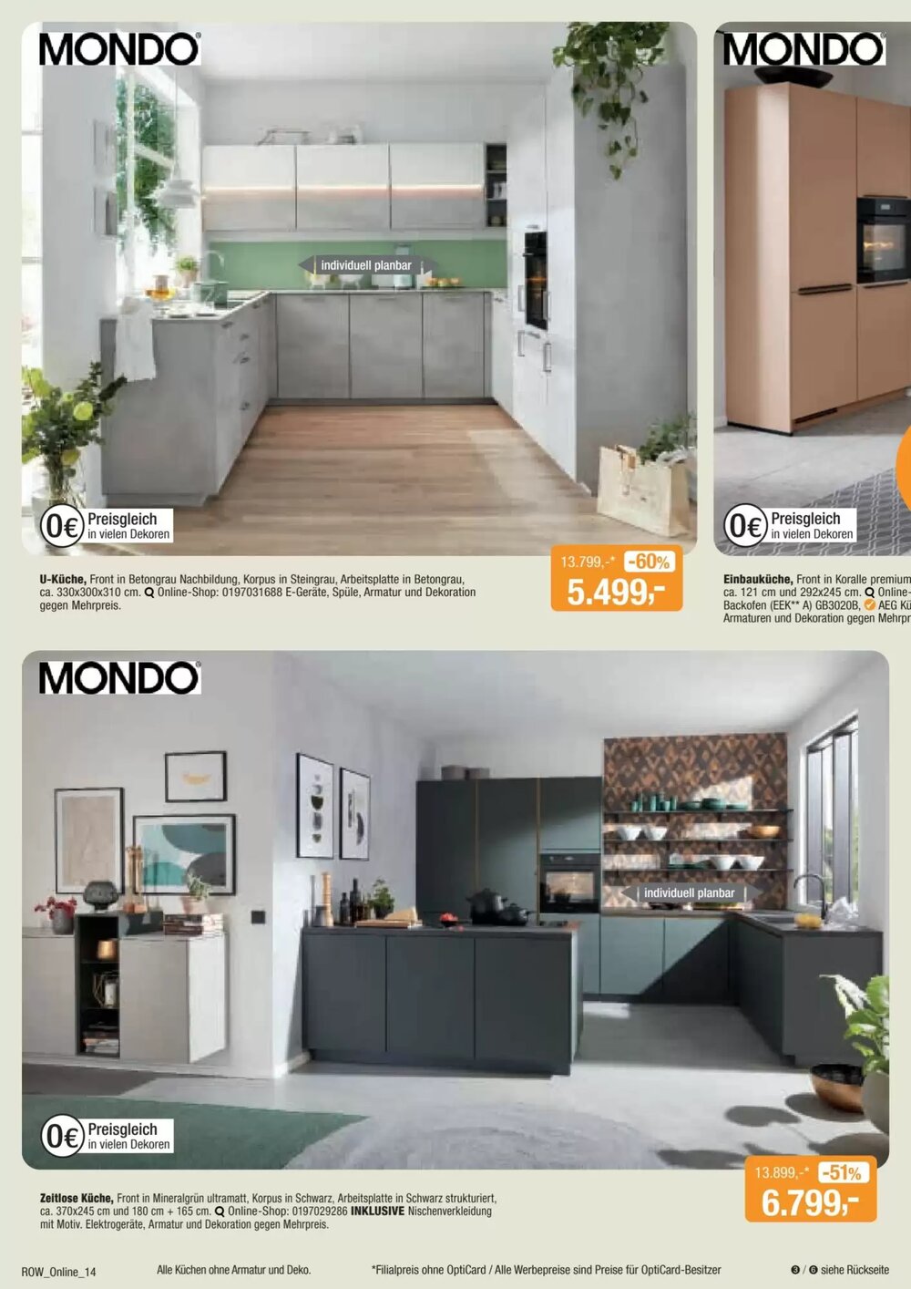 Opti Wohnwelt Prospekt (ab 09.12.2025) zum Blättern - Seite 14