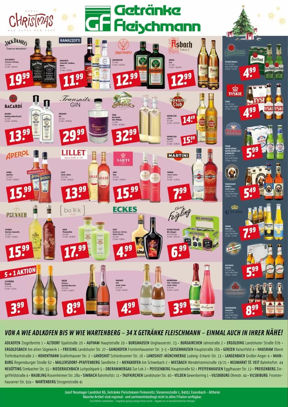 Getränke Fleischmann Prospekt (ab 09.12.2025) zum Blättern - Seite 4