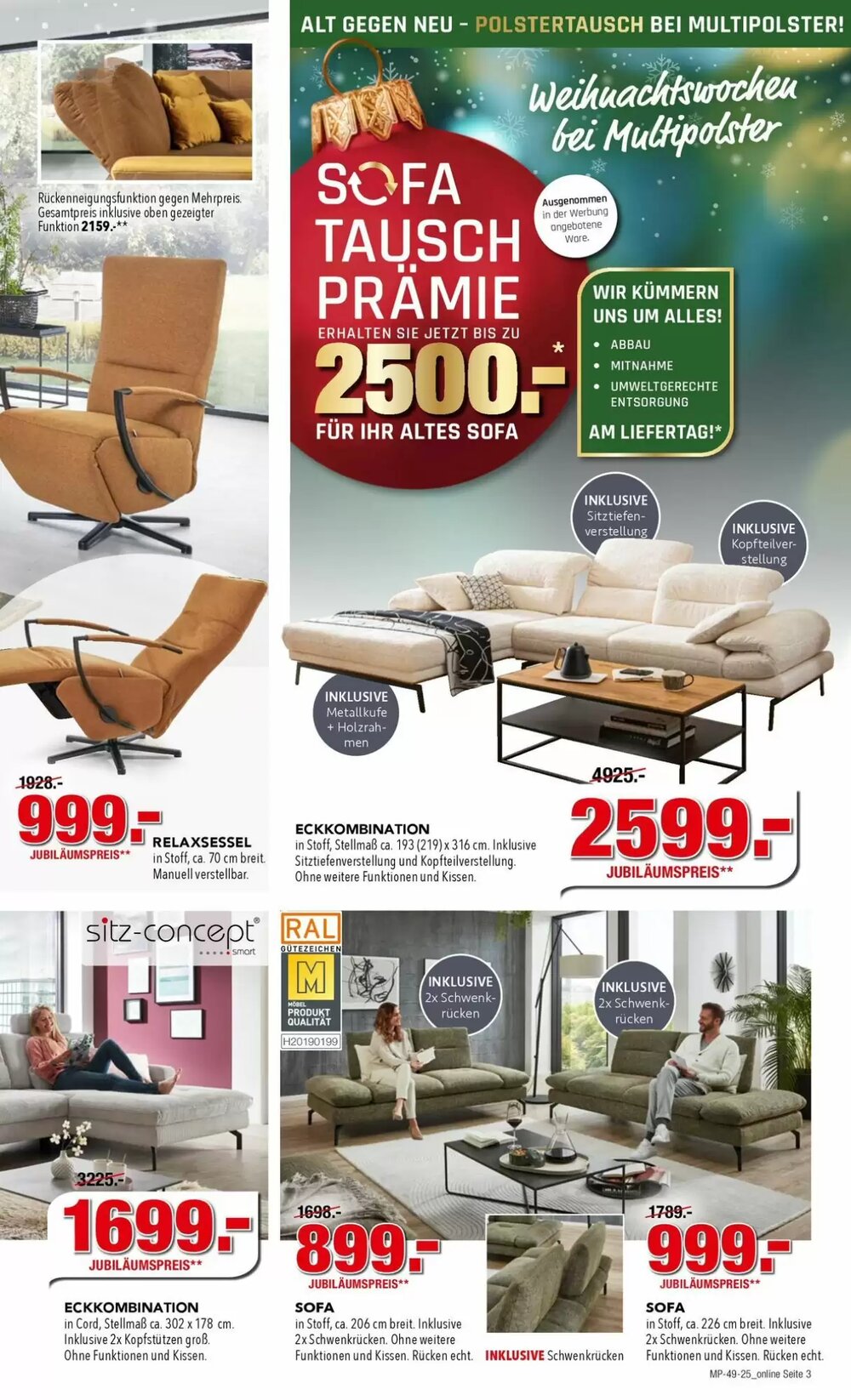 Multipolster Prospekt (ab 09.12.2025) zum Blättern - Seite 3