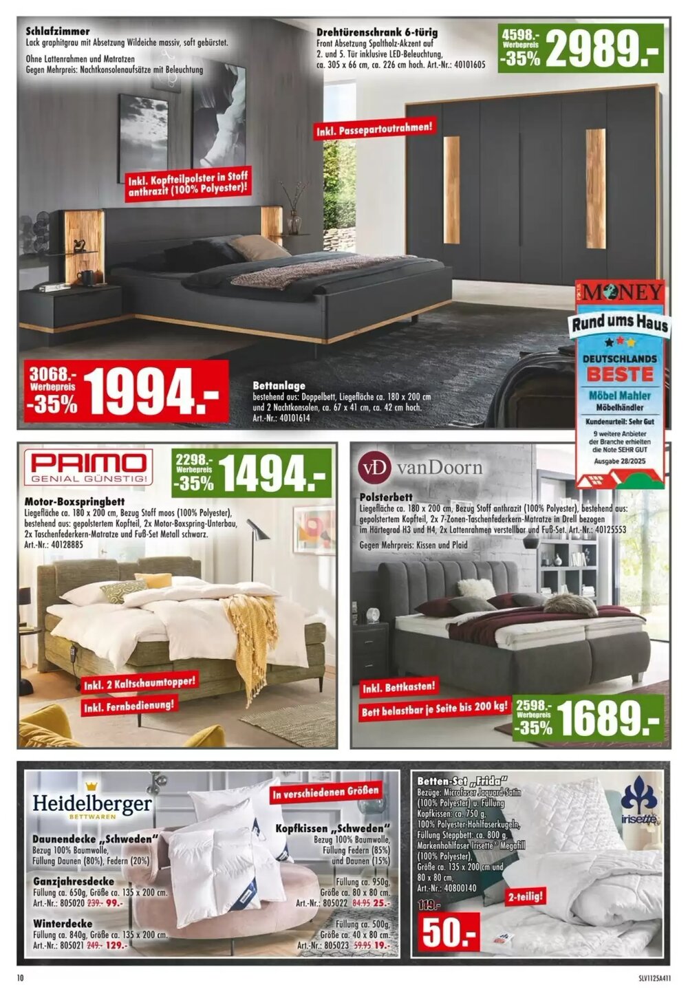 Möbel Mahler Prospekt (ab 10.12.2025) zum Blättern - Seite 10