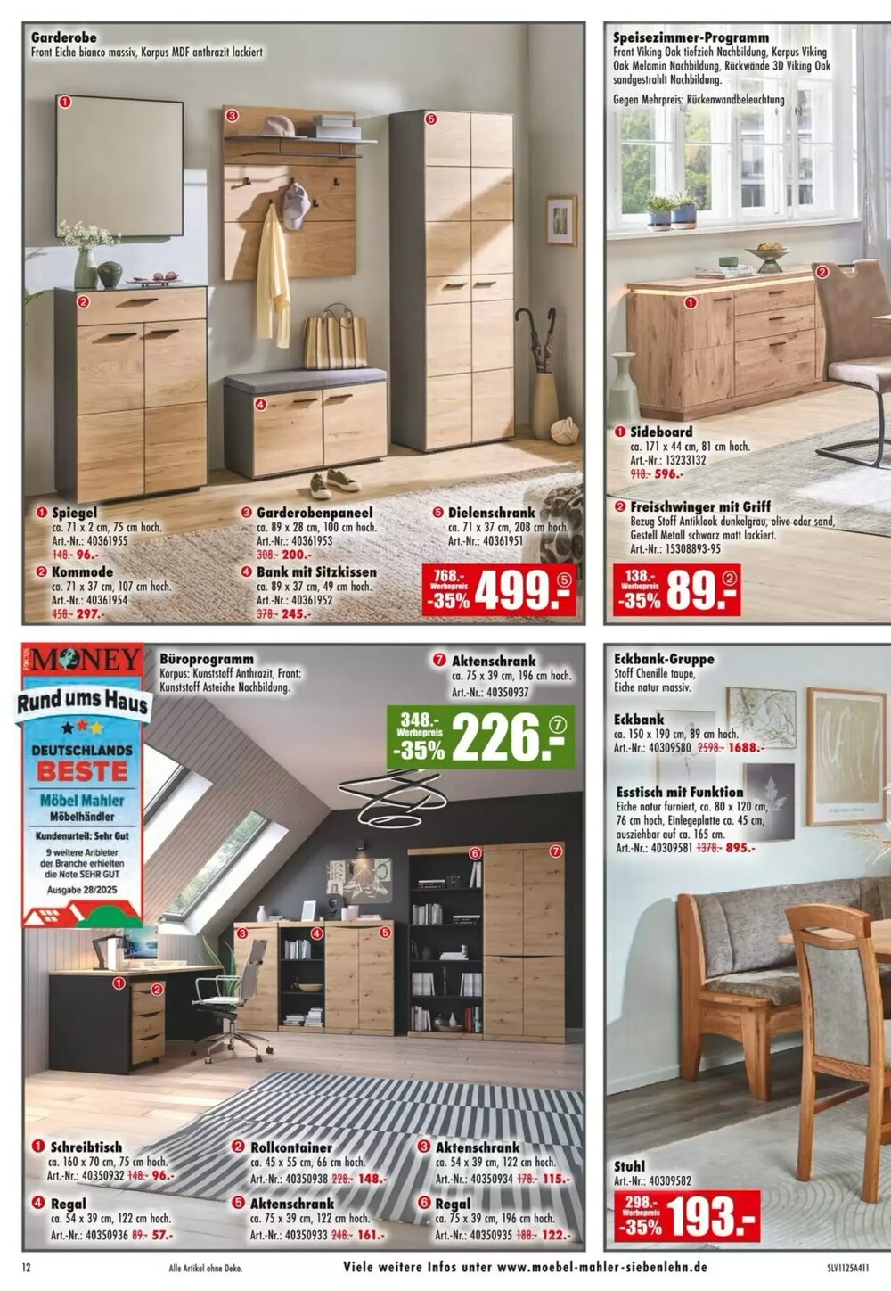 Möbel Mahler Prospekt (ab 10.12.2025) zum Blättern - Seite 12