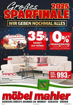 Möbel Mahler Prospekt (ab 10.12.2025) zum Blättern