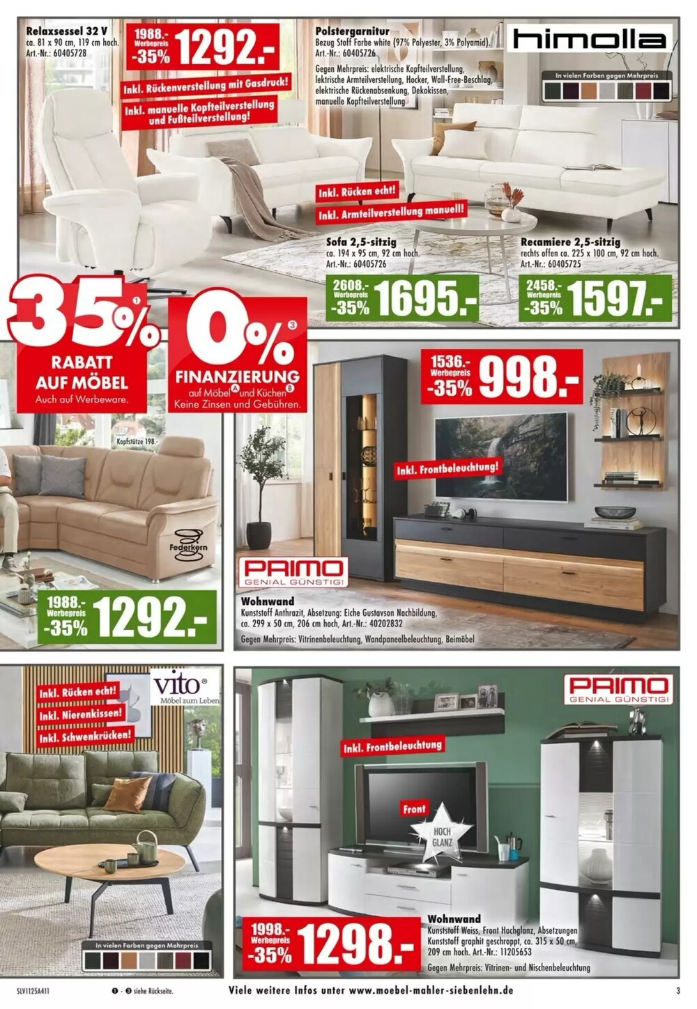Möbel Mahler Prospekt (ab 10.12.2025) zum Blättern - Seite 3