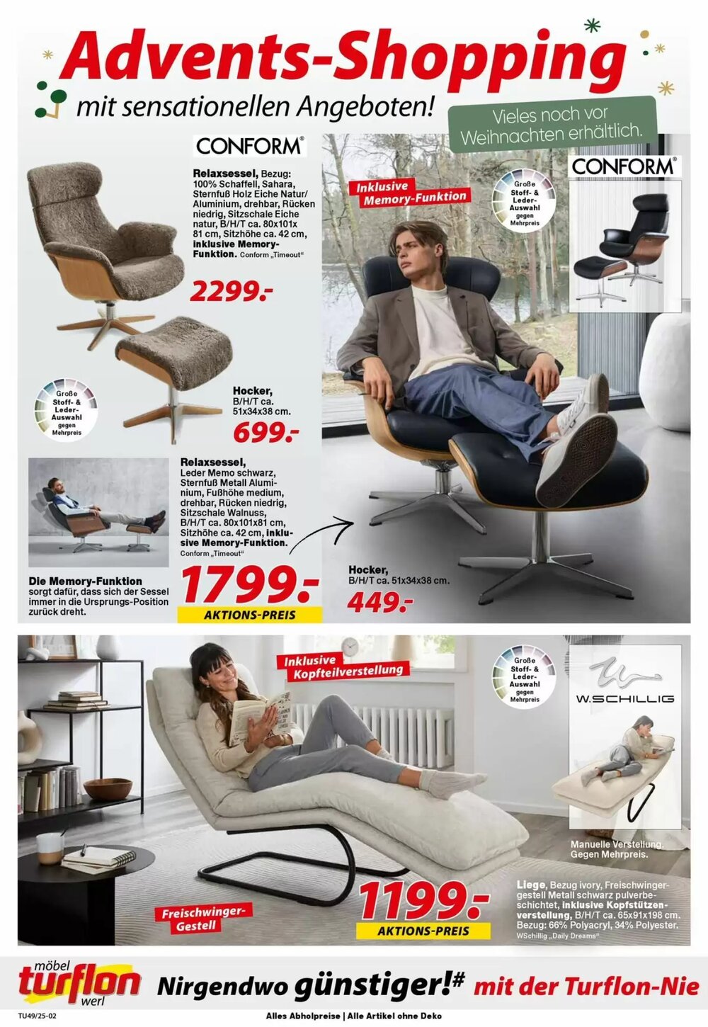Möbel Turflon Prospekt (ab 10.12.2025) zum Blättern - Seite 2
