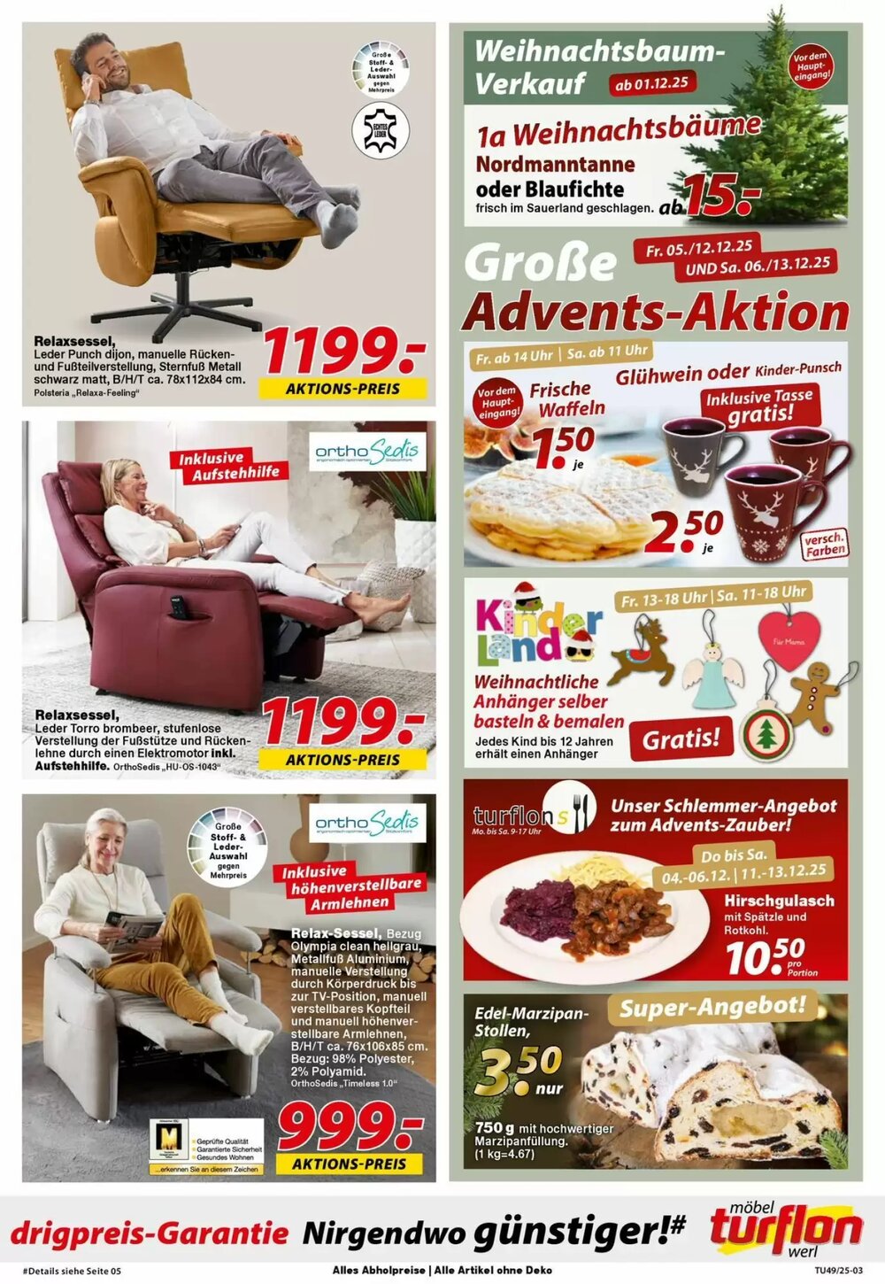 Möbel Turflon Prospekt (ab 10.12.2025) zum Blättern - Seite 3