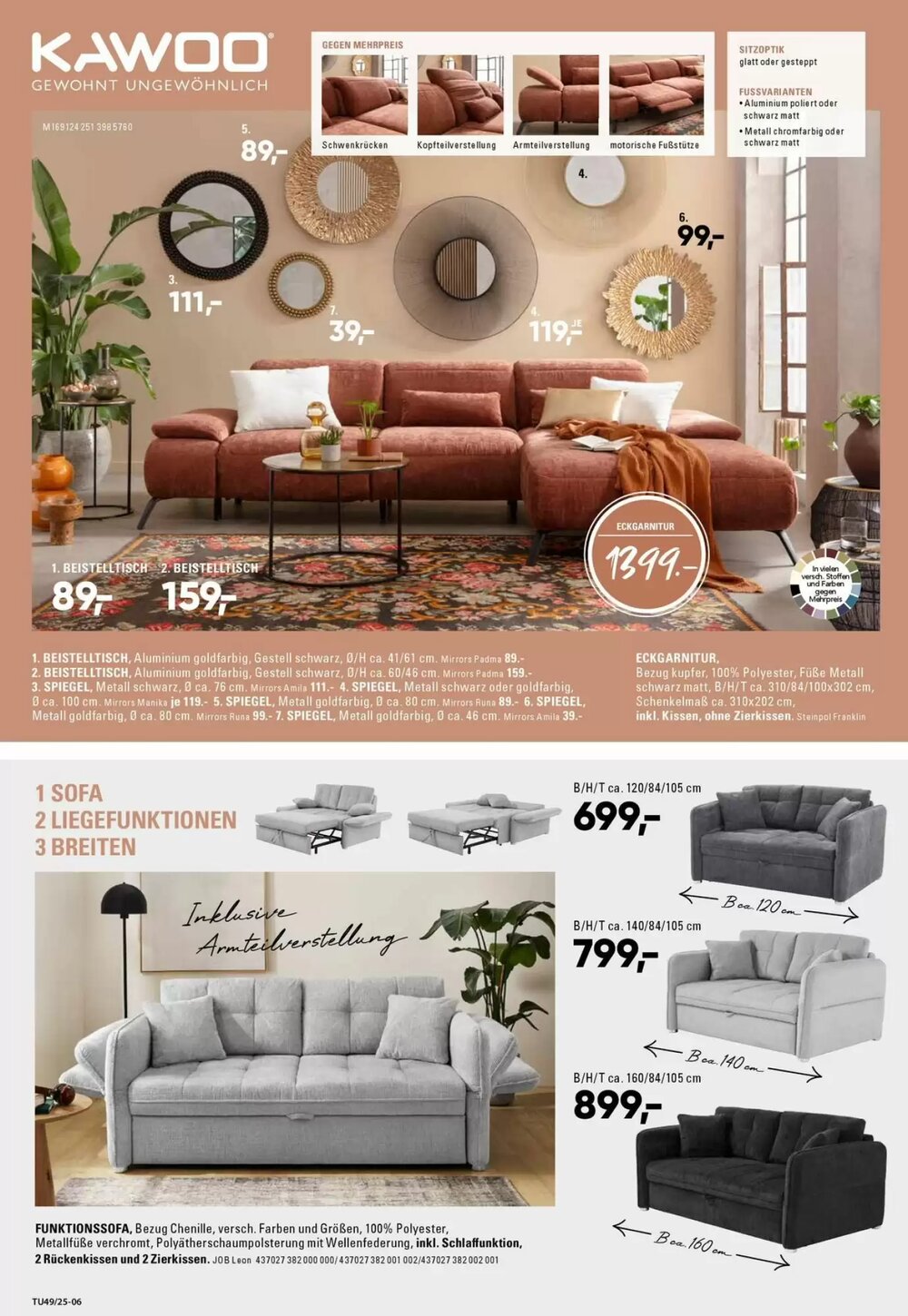 Möbel Turflon Prospekt (ab 10.12.2025) zum Blättern - Seite 6