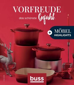 Möbel Buss Prospekt (ab 10.12.2025) zum Blättern