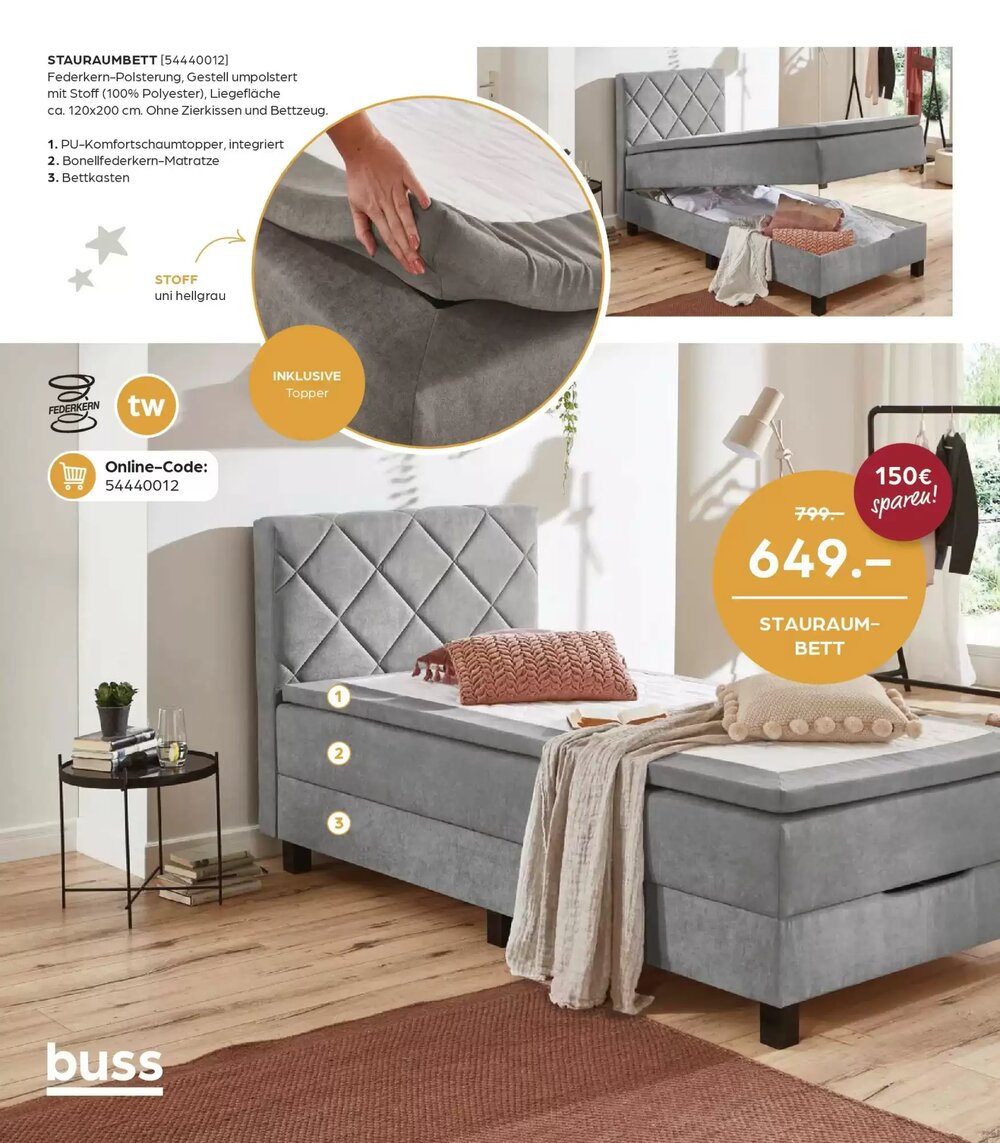 Möbel Buss Prospekt (ab 10.12.2025) zum Blättern - Seite 24