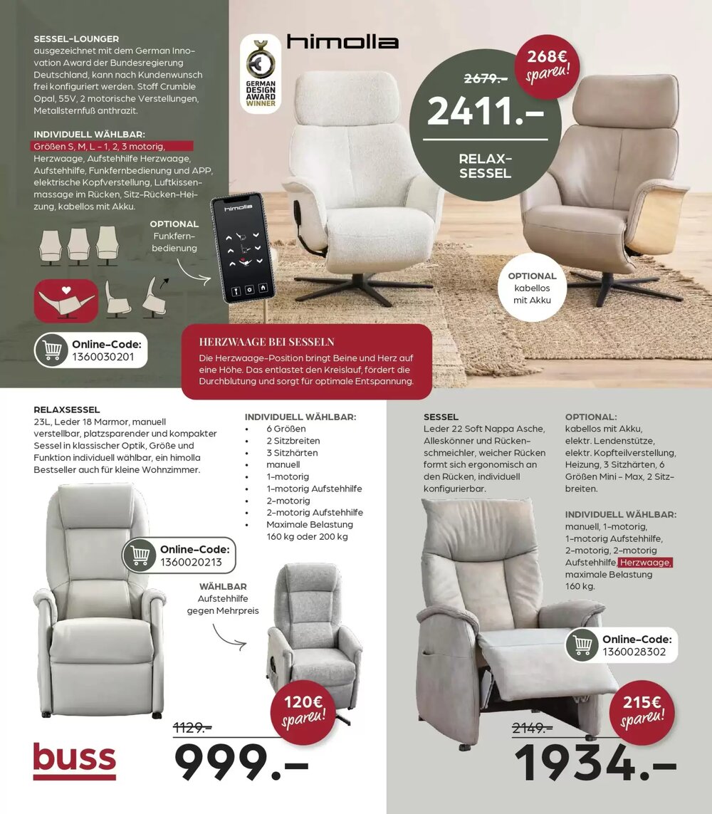 Möbel Buss Prospekt (ab 10.12.2025) zum Blättern - Seite 28