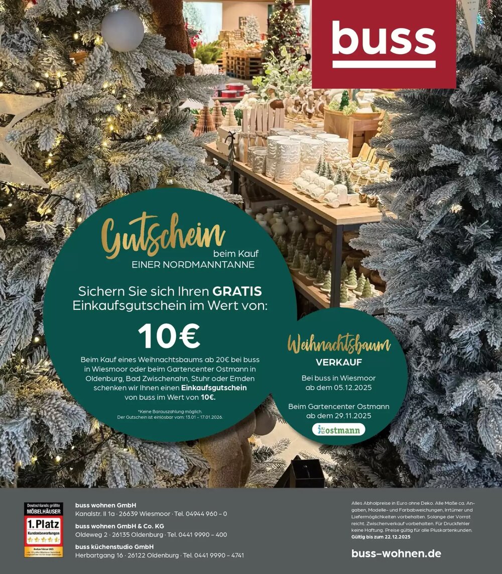 Möbel Buss Prospekt (ab 10.12.2025) zum Blättern - Seite 32