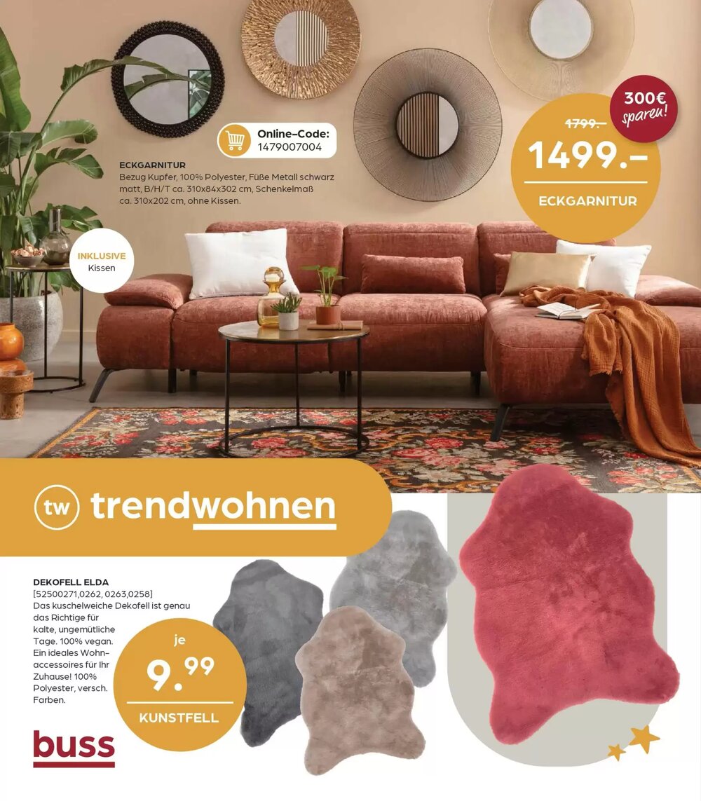 Möbel Buss Prospekt (ab 10.12.2025) zum Blättern - Seite 6