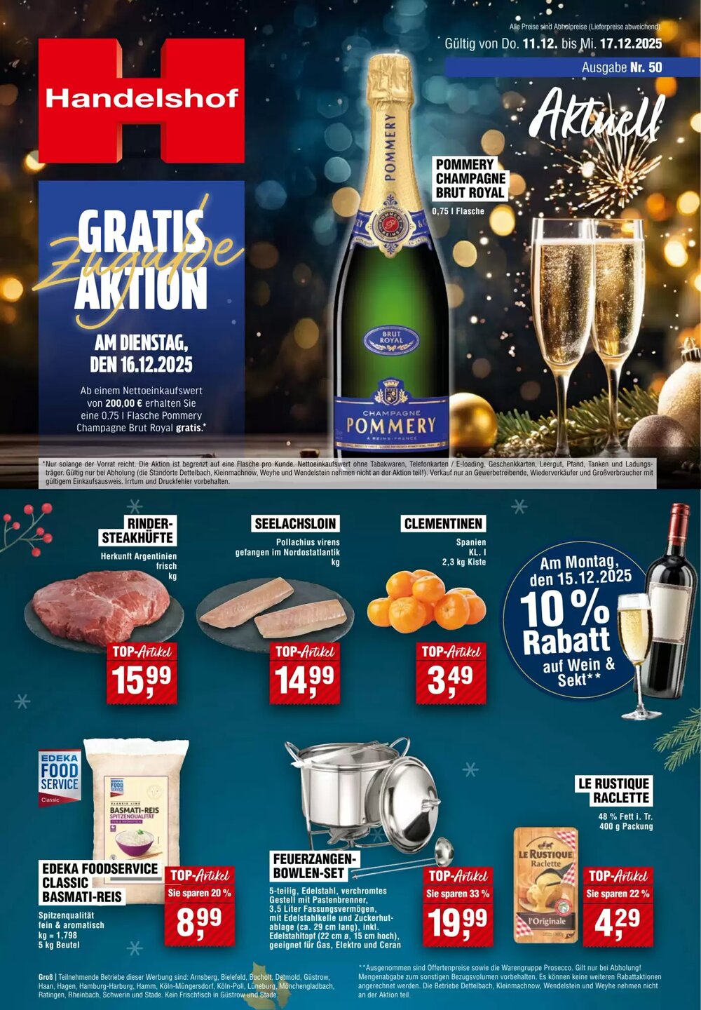 Handelshof Prospekt (ab 11.12.2025) zum Blättern - Seite 1