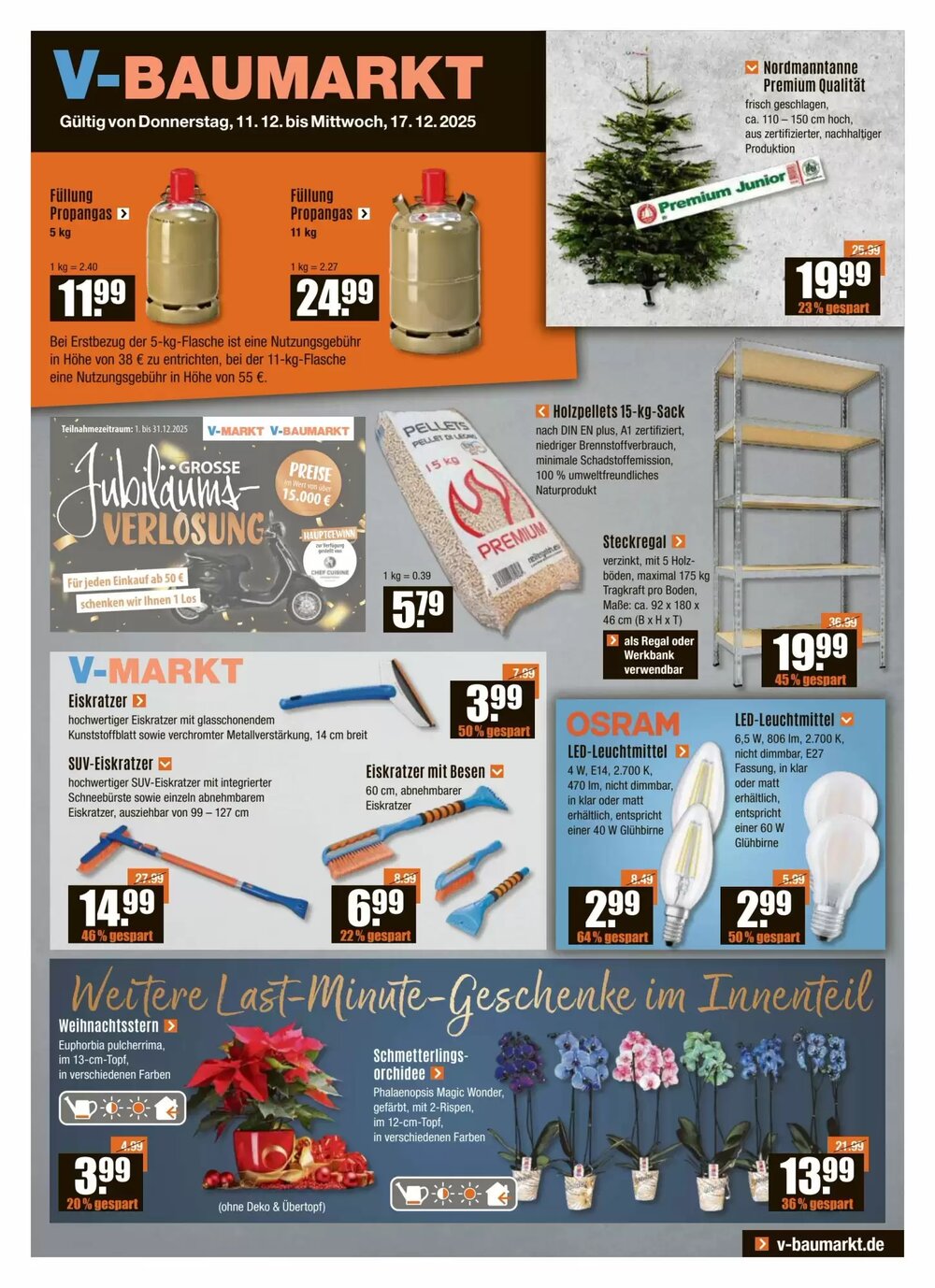 V Baumarkt Prospekt (ab 11.12.2025) zum Blättern - Seite 1