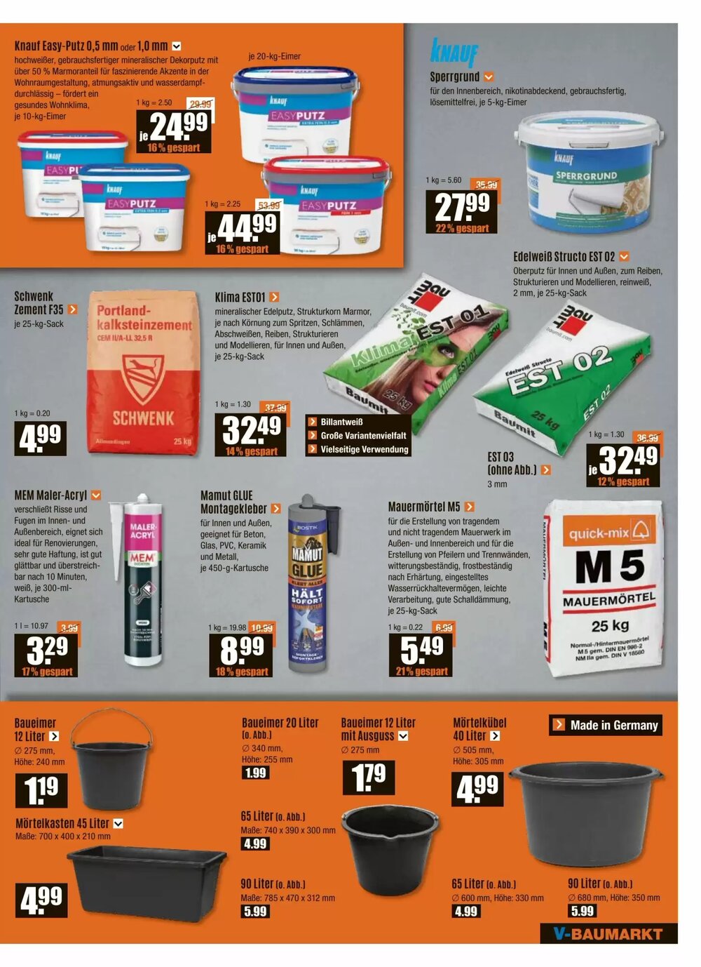 V Baumarkt Prospekt (ab 11.12.2025) zum Blättern - Seite 5