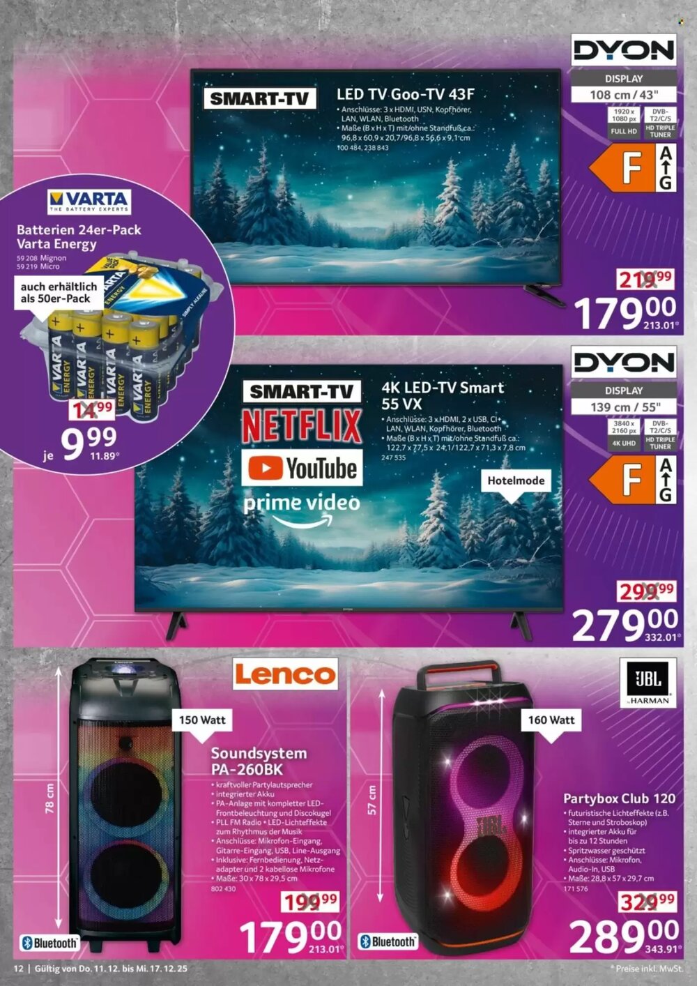 Selgros Prospekt (ab 11.12.2025) zum Blättern - Seite 12