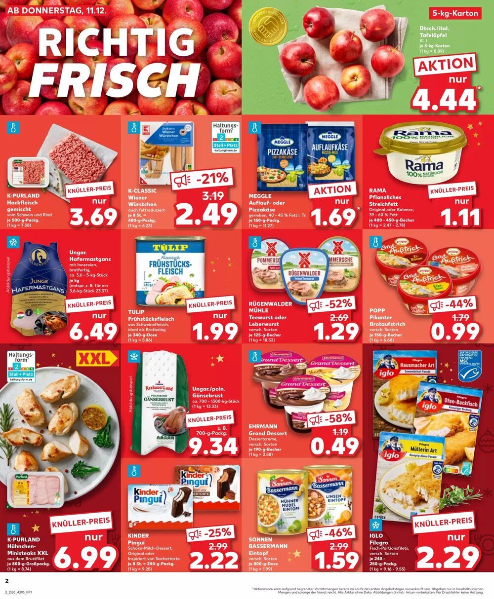 Kaufland Prospekt (ab 11.12.2025) zum Blättern - Seite 2