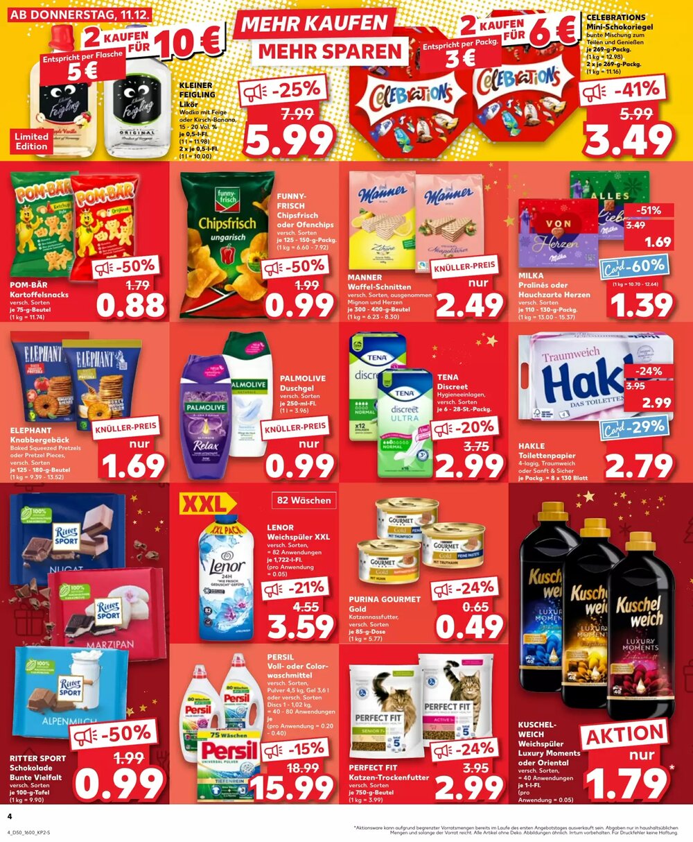 Kaufland Prospekt (ab 11.12.2025) zum Blättern - Seite 4
