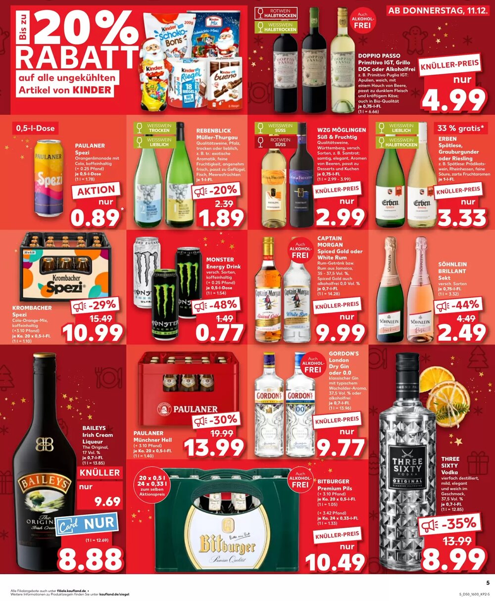Kaufland Prospekt (ab 11.12.2025) zum Blättern - Seite 5