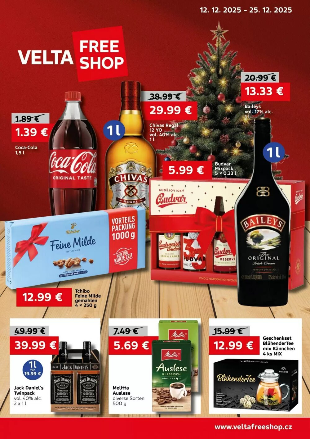 VELTA Free Shop Prospekt (ab 12.12.2025) zum Blättern - Seite 1