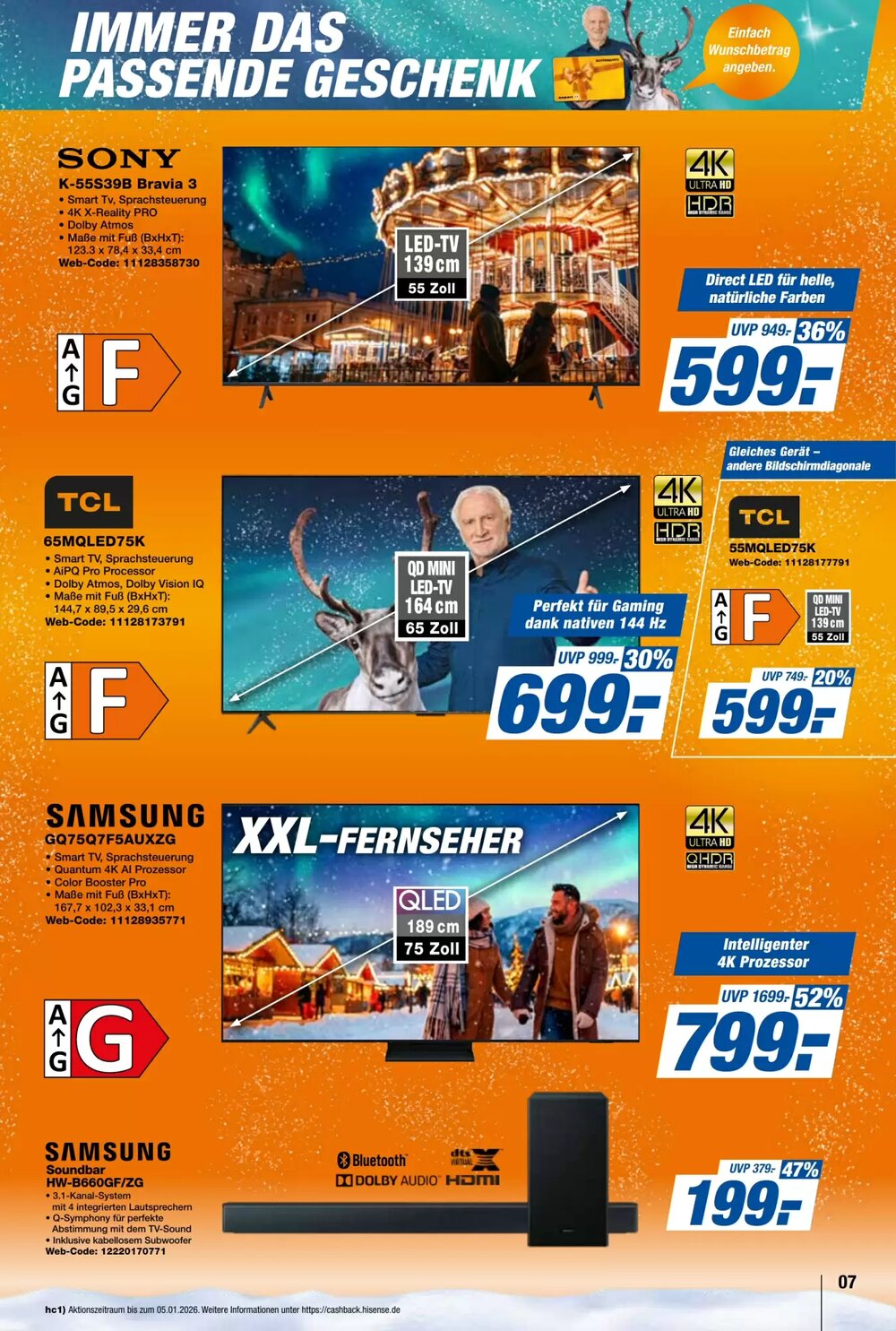 expert Techno Land Prospekt (ab 12.12.2025) zum Blättern - Seite 7