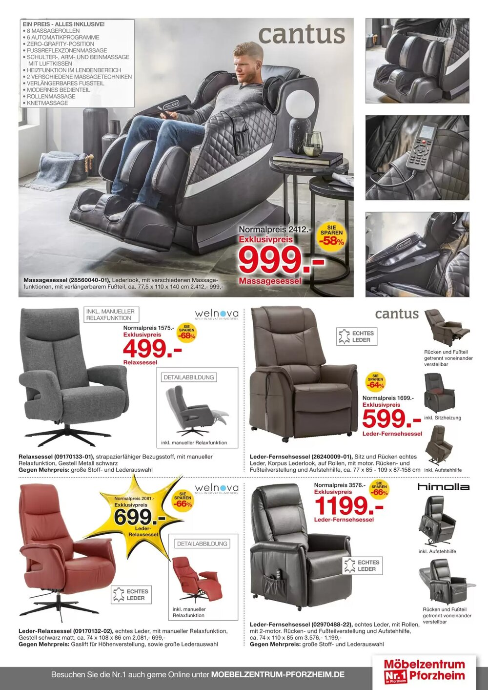 Möbelzentrum Pforzheim Prospekt (ab 12.12.2025) zum Blättern - Seite 3