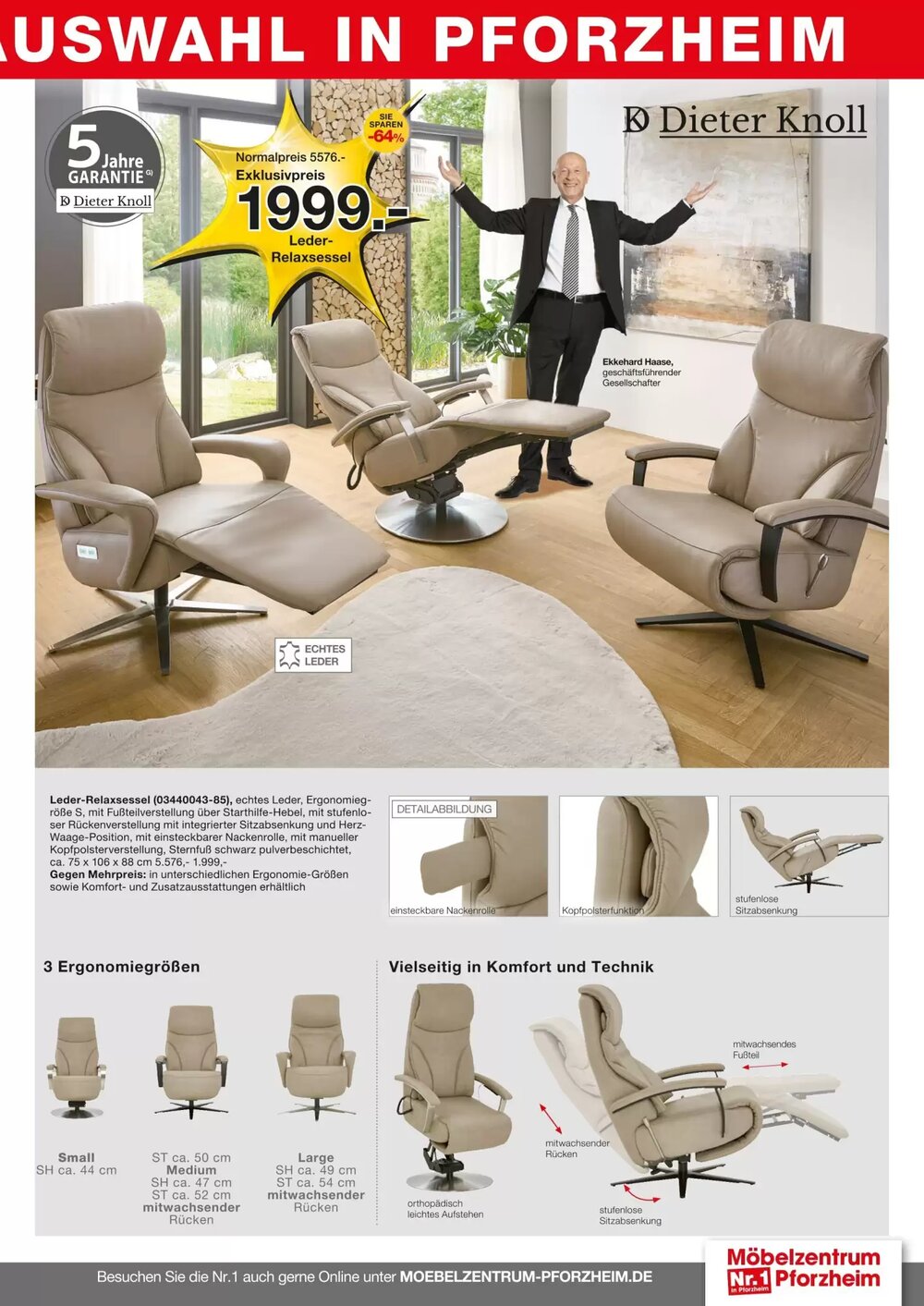 Möbelzentrum Pforzheim Prospekt (ab 12.12.2025) zum Blättern - Seite 5