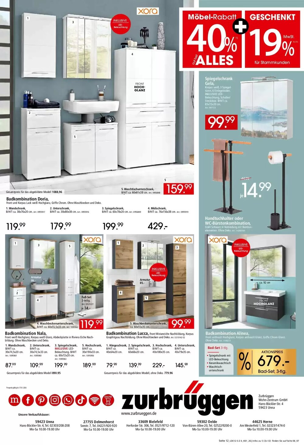 Zurbrüggen Prospekt (ab 12.12.2025) zum Blättern - Seite 20