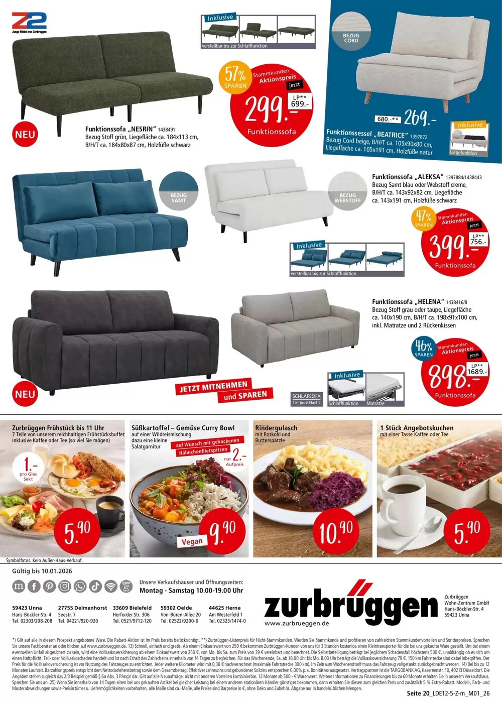 Zurbrüggen Prospekt (ab 12.12.2025) zum Blättern - Seite 40