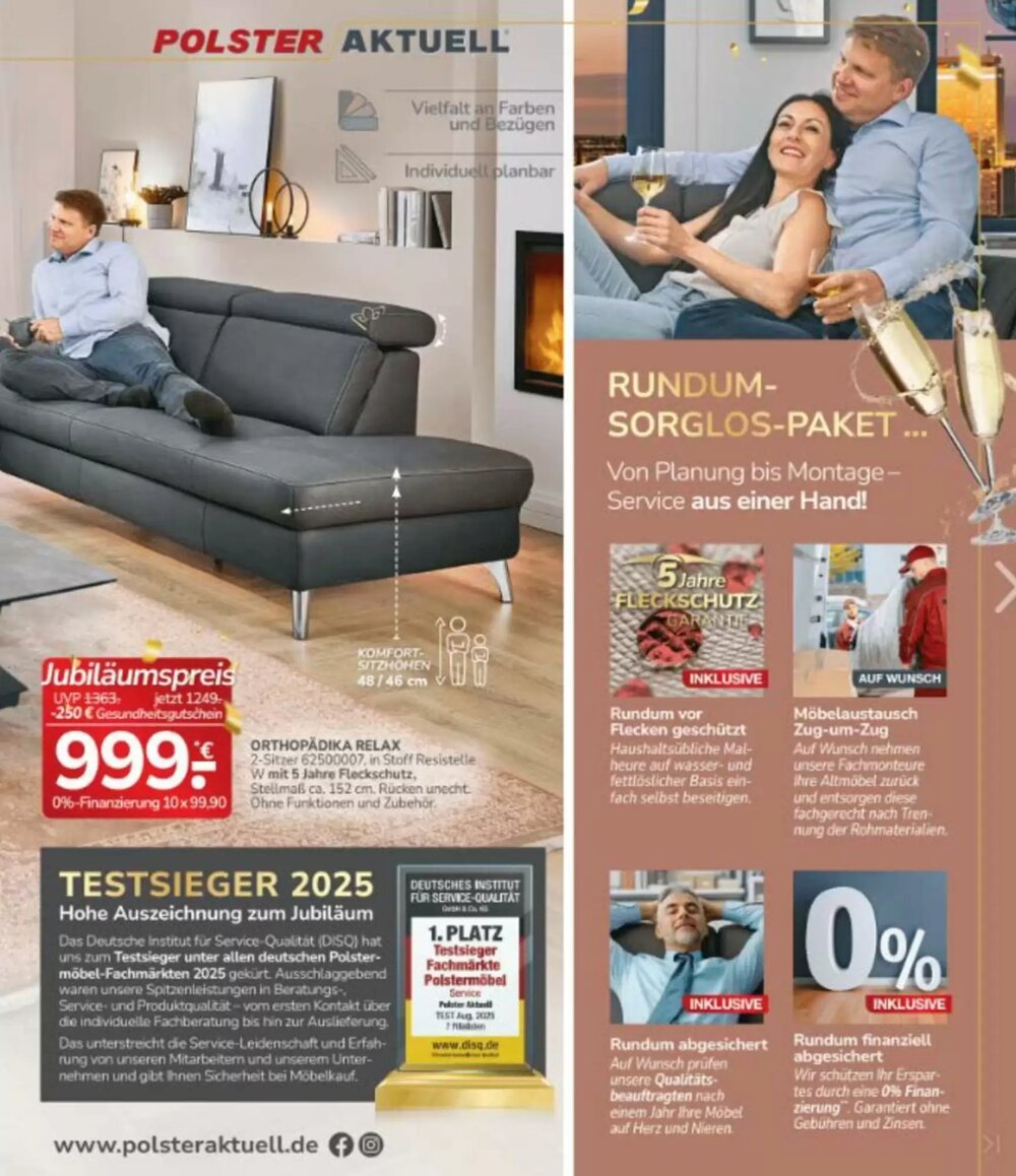 Polster Aktuell Prospekt (ab 12.12.2025) zum Blättern - Seite 15