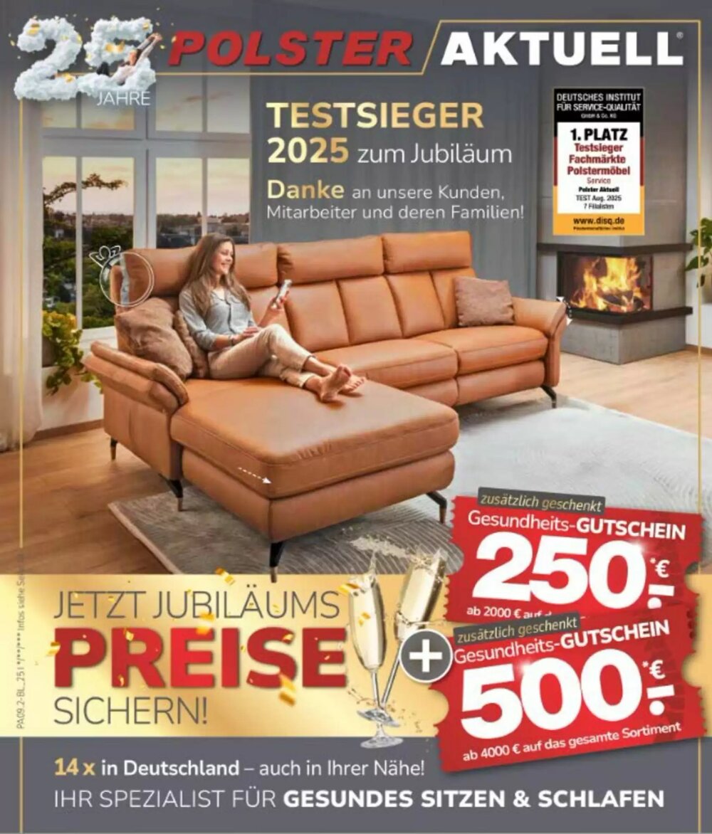Polster Aktuell Prospekt (ab 12.12.2025) zum Blättern - Seite 1