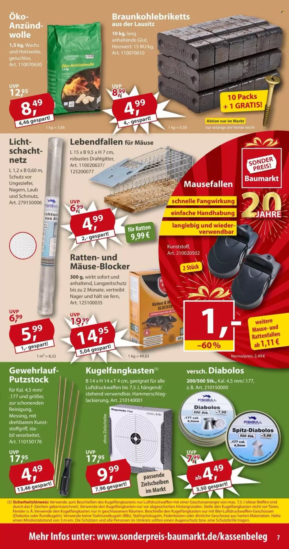 Sonderpreis Baumarkt Prospekt (ab 13.12.2025) zum Blättern - Seite 7