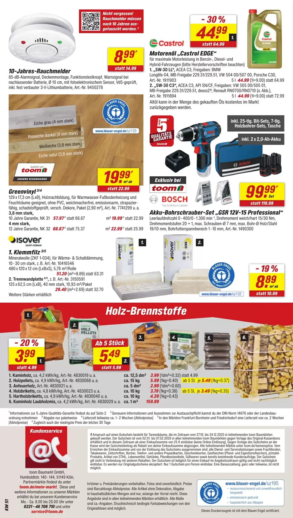 toom Baumarkt Prospekt (ab 13.12.2025) zum Blättern - Seite 16