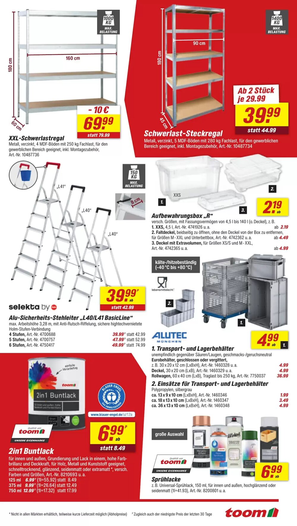 toom Baumarkt Prospekt (ab 13.12.2025) zum Blättern - Seite 9