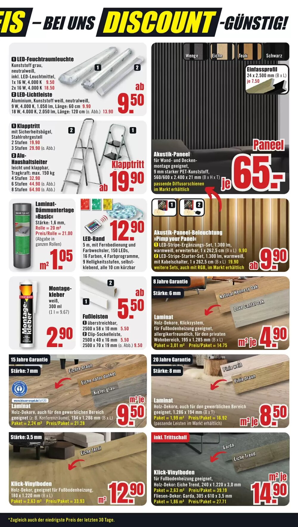 B1 Discount Baumarkt Prospekt (ab 13.12.2025) zum Blättern - Seite 3