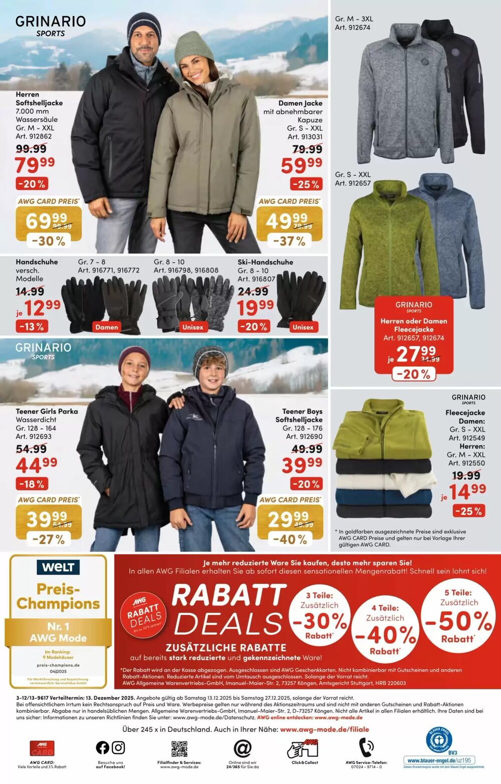 AWG Mode Prospekt (ab 13.12.2025) zum Blättern - Seite 16