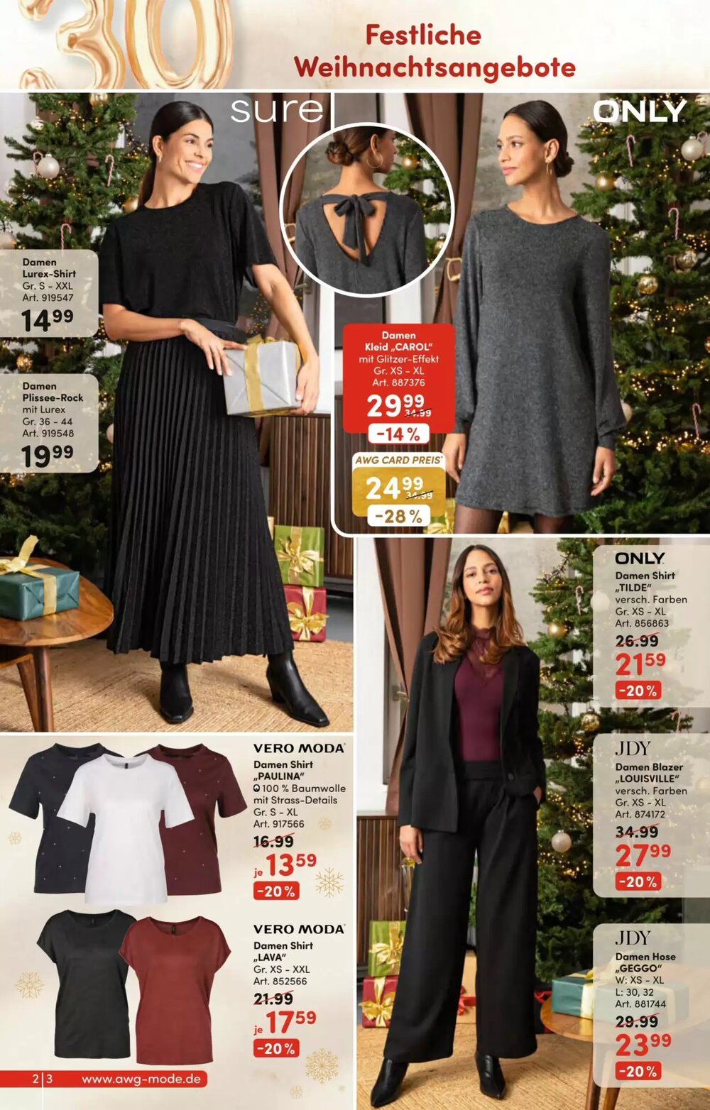 AWG Mode Prospekt (ab 13.12.2025) zum Blättern - Seite 2