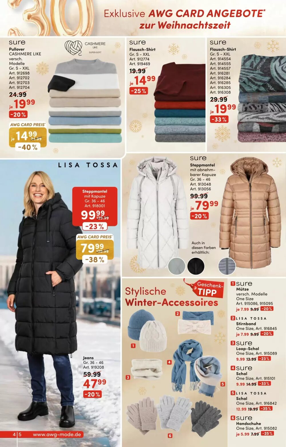 AWG Mode Prospekt (ab 13.12.2025) zum Blättern - Seite 4