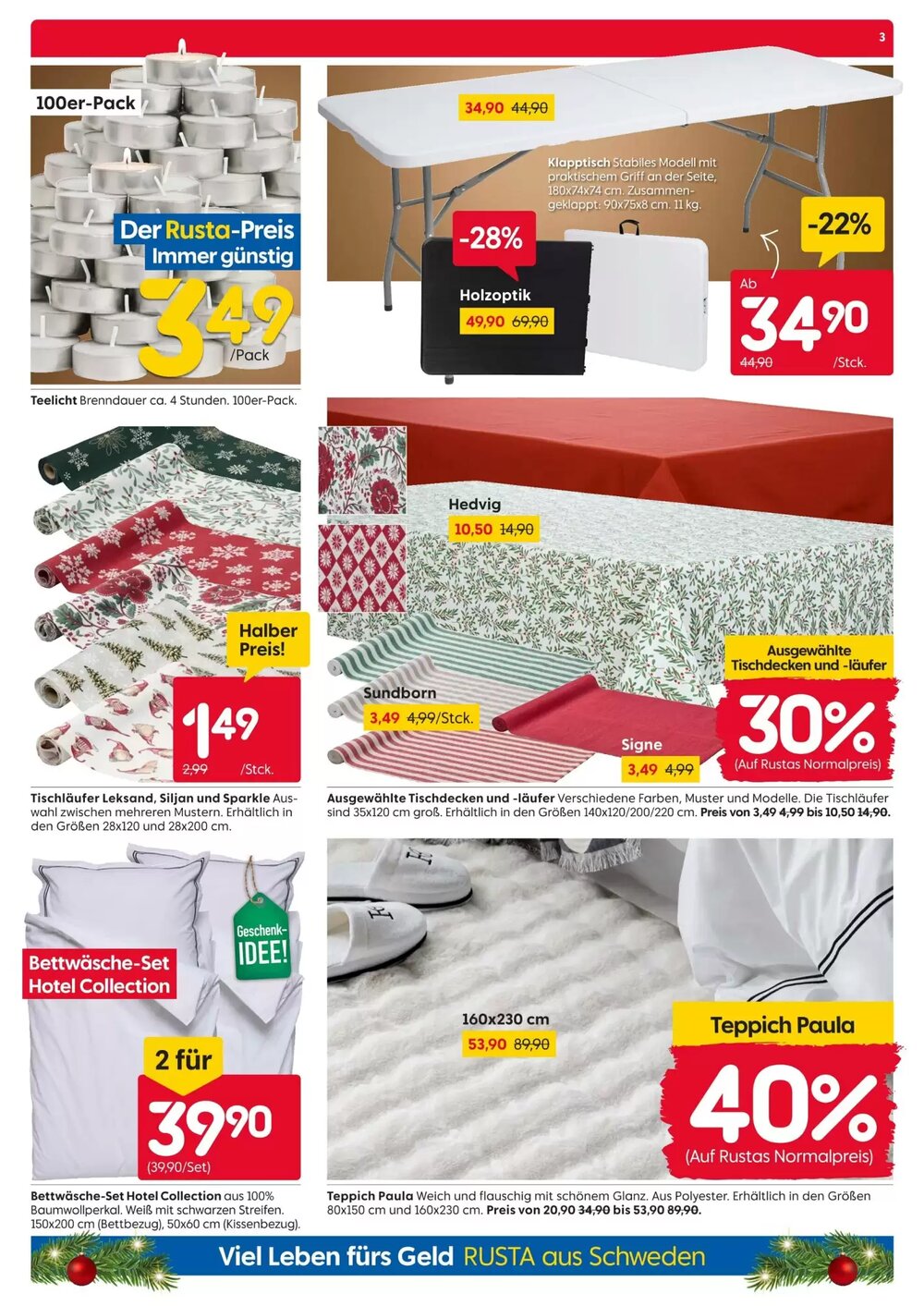 Rusta Prospekt (ab 13.12.2025) zum Blättern - Seite 3