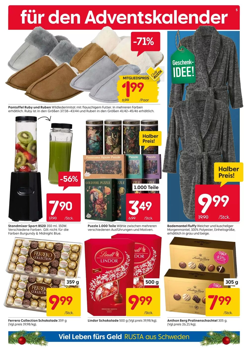 Rusta Prospekt (ab 13.12.2025) zum Blättern - Seite 5