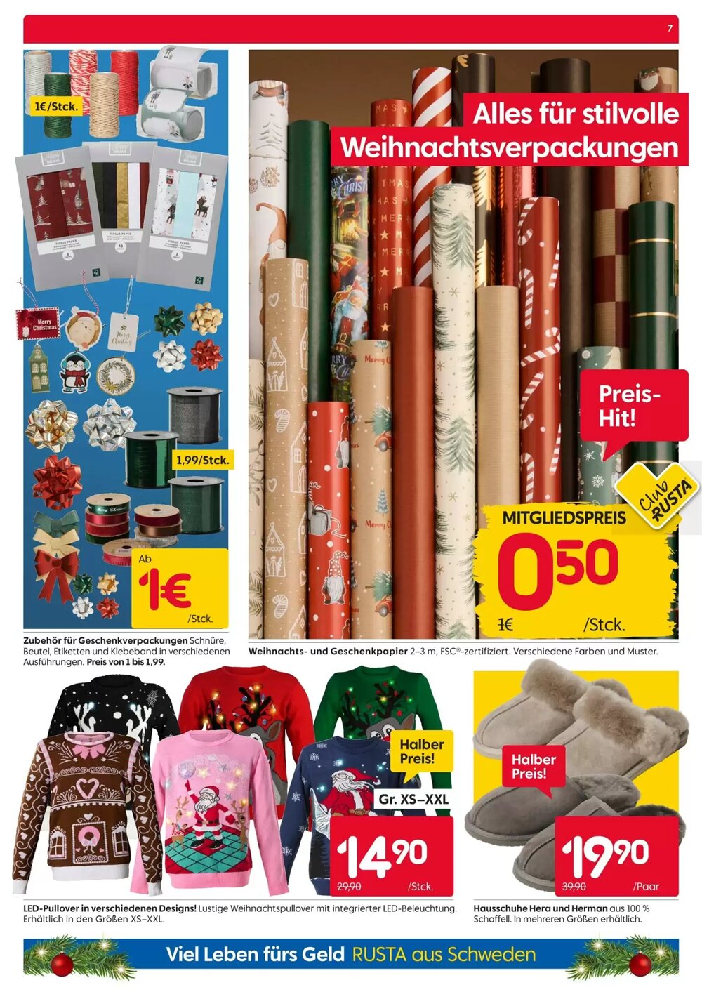 Rusta Prospekt (ab 13.12.2025) zum Blättern - Seite 7