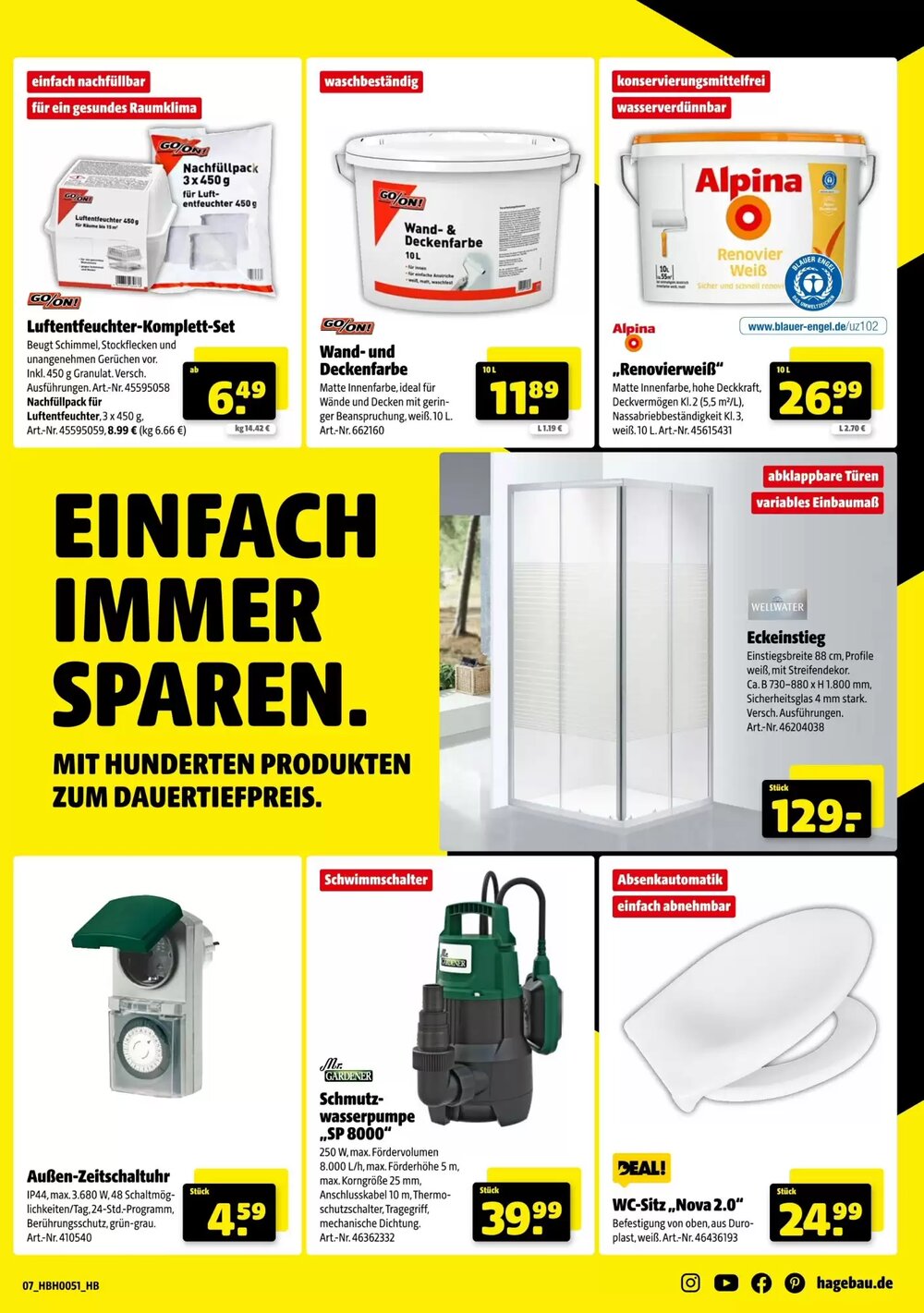 Hagebau Prospekt (ab 13.12.2025) zum Blättern - Seite 7