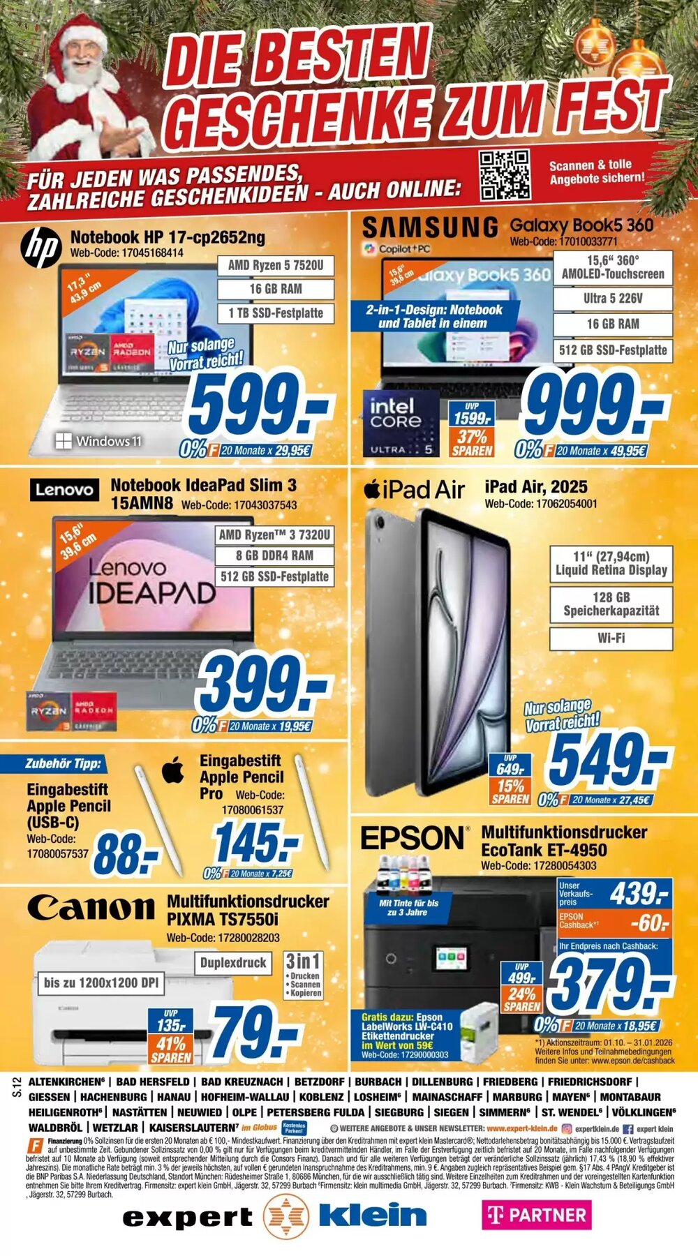 Expert Klein Prospekt (ab 13.12.2025) zum Blättern - Seite 12