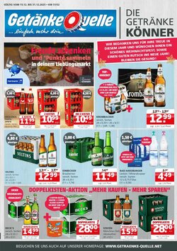 Getränke Quelle Prospekt (ab 14.12.2025) zum Blättern