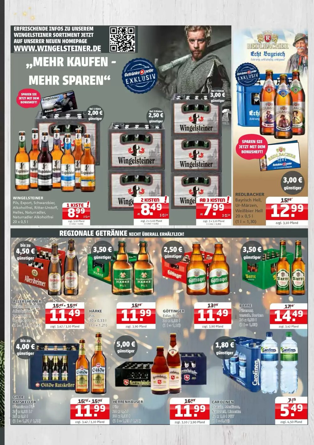 Getränke Quelle Prospekt (ab 14.12.2025) zum Blättern - Seite 4