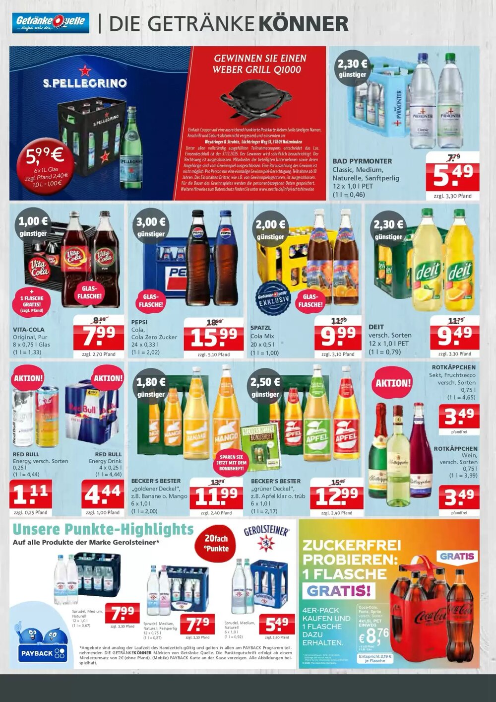 Getränke Quelle Prospekt (ab 14.12.2025) zum Blättern - Seite 5