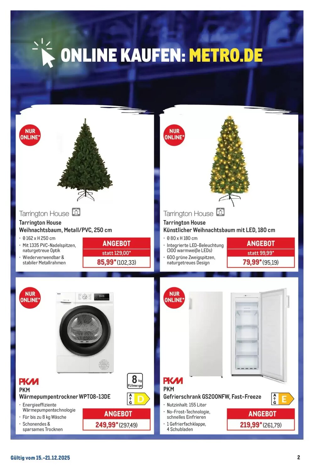 METRO Prospekt (ab 14.12.2025) zum Blättern - Seite 2