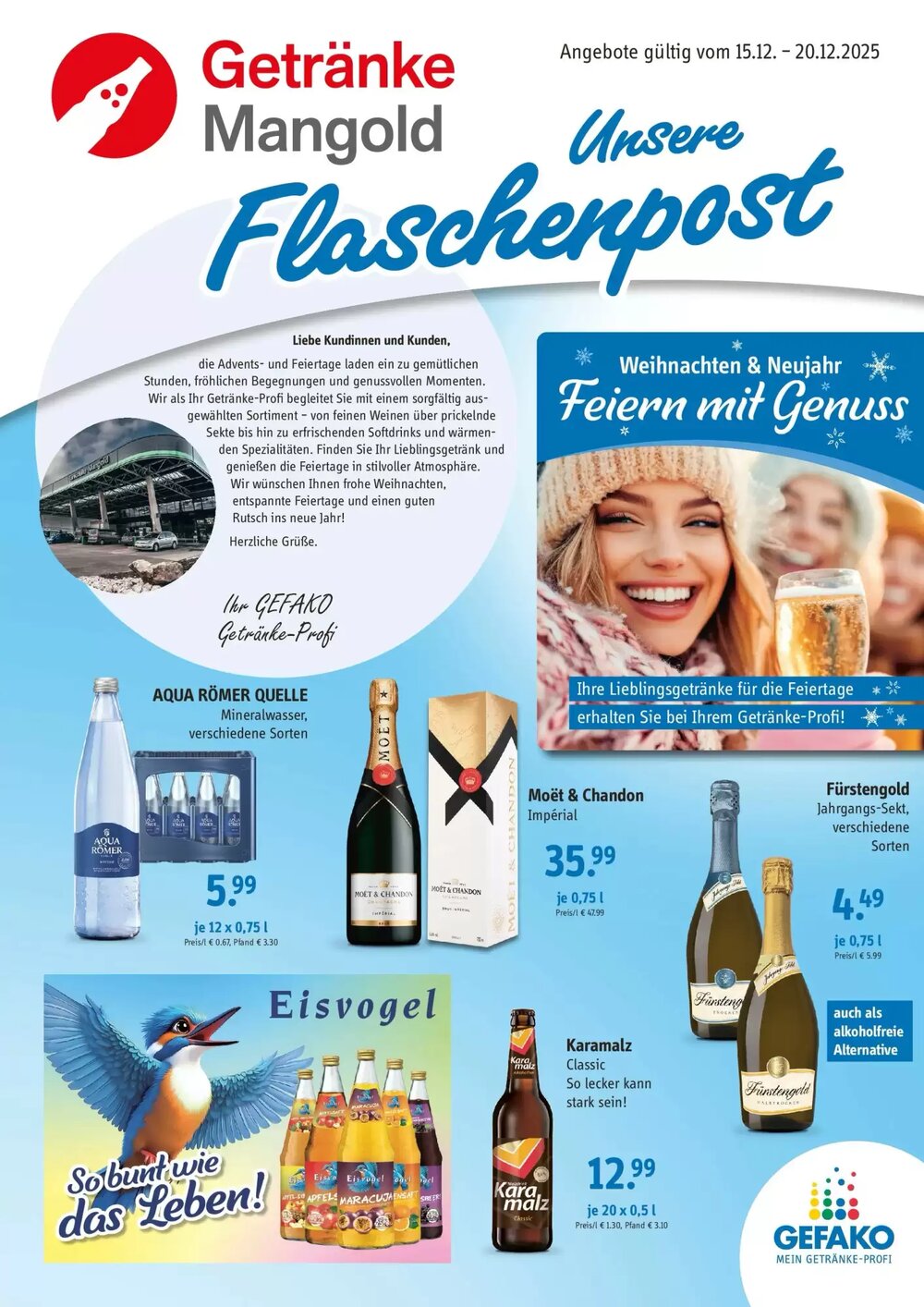 Gefako Prospekt (ab 14.12.2025) zum Blättern - Seite 1